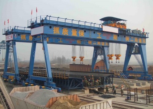 克拉玛依450吨路桥门式起重机
