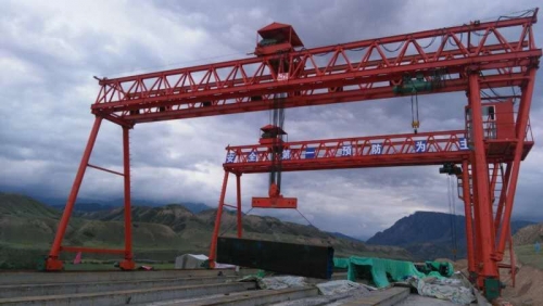 克拉玛依150吨路桥门式起重机